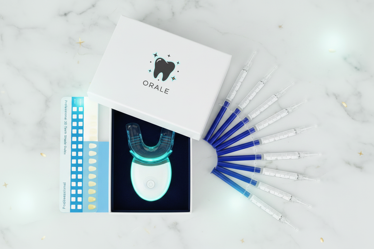 Orale Unboxing Flat Lay